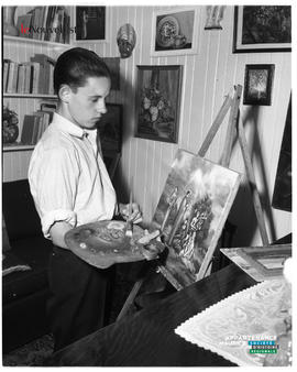 001 - Jeune peintre