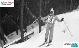 Skieur en action