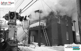 Pompiers en action