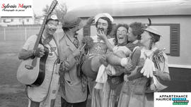 Groupe de clowns