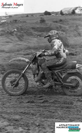 Pilote de motocross