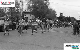 Coureurs en action