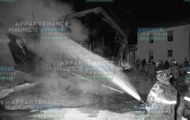 Pompiers en action
