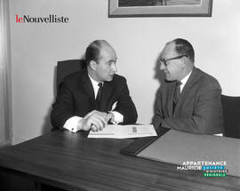 001 - M. Lafrance et Germain Massicotte