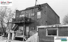 Bâtiment endommagé