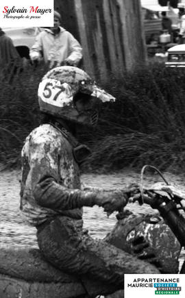 Pilote de motocross