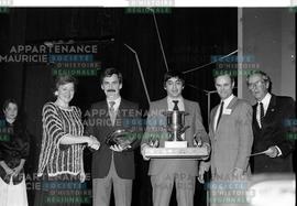 Remise de trophée