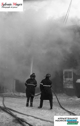 Pompiers en action