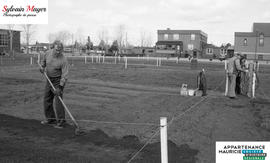 Hommes travaillant
