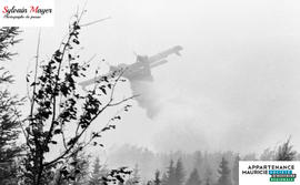 Avion-citerne en action