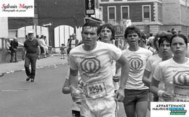 Coureurs en action