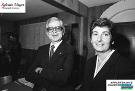 Jacques Buisson lors des élections