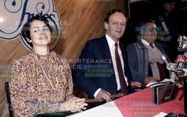 Jean et Aline Chrétien et Claude Lacoursière