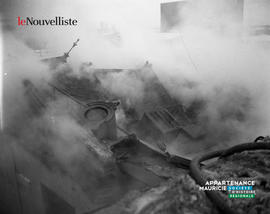 002 - Incendie toiture effondrée