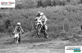 Motocross en action
