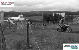 Motocross en action