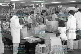 Marché Baribo service au caisse