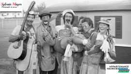 Groupe de clowns