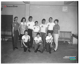 001 - Élèves des cours de tir à la carabine