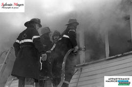 Pompiers en action