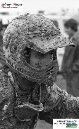 Pilote de motocross