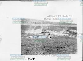 Petit camp en fumée