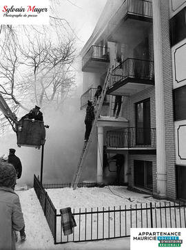 Pompiers en action