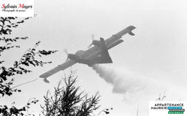 Avion-citerne en action