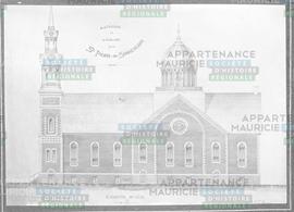 Plan of catholic church - now building