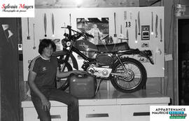 Bryan Perrault et une moto