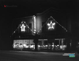 019 - Commerce décoré pour Noël