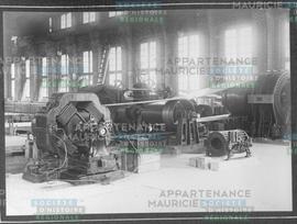 First installation of machinery. April 1901