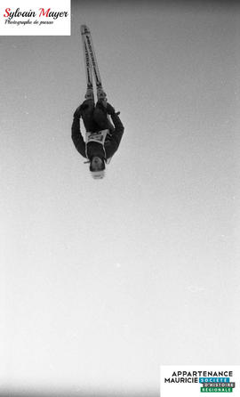 Skieur en action