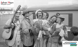 Groupe de clowns