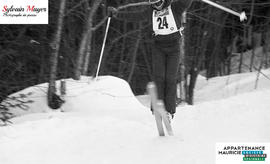 Skieur en action