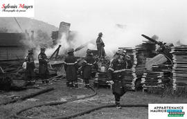 Pompiers en action