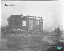 009 - Bâtisse incendiée