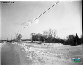 001 - Paysage enneigé