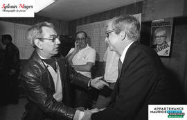 Jacques Buisson lors des élections