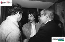Jacques Buisson lors des élections