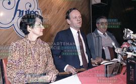 Aline et Jean Chrétien et Claude Lacoursière