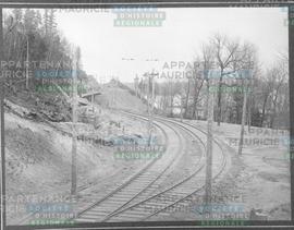Electric Railroad - riding near pulp-mill. May 1901