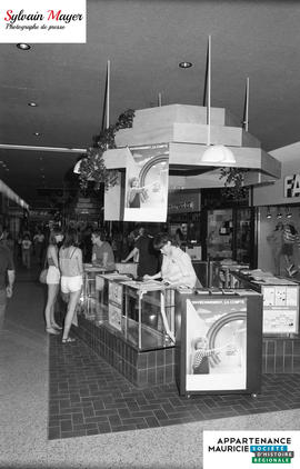 Kiosque centre commercial