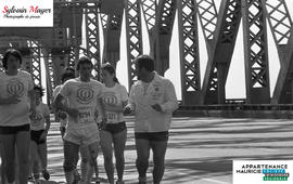 Coureurs en action